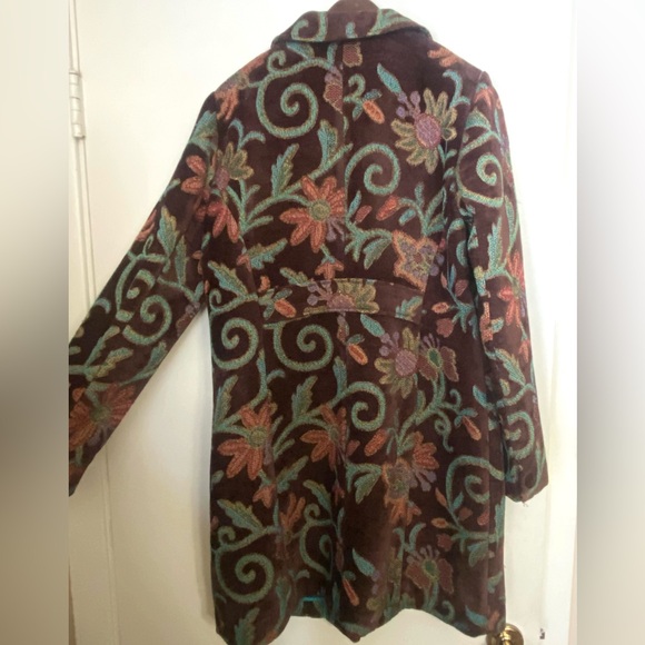 Allison Taylor Multicolor Patterned Coat - Picture 2 of 8